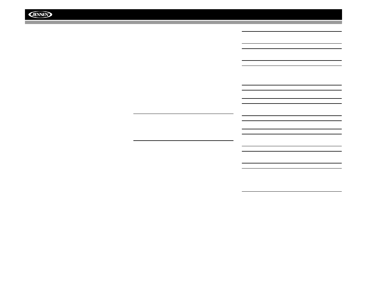 Vm9412 | Jensen VM9412 User Manual | Page 6 / 38
