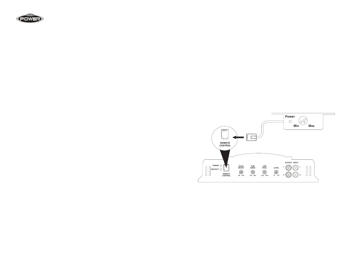Testing, Remote input level control, Power amplifiers | Reconnect battery, Test power wiring, Test speaker connections | Jensen POWER 900 User Manual | Page 13 / 48