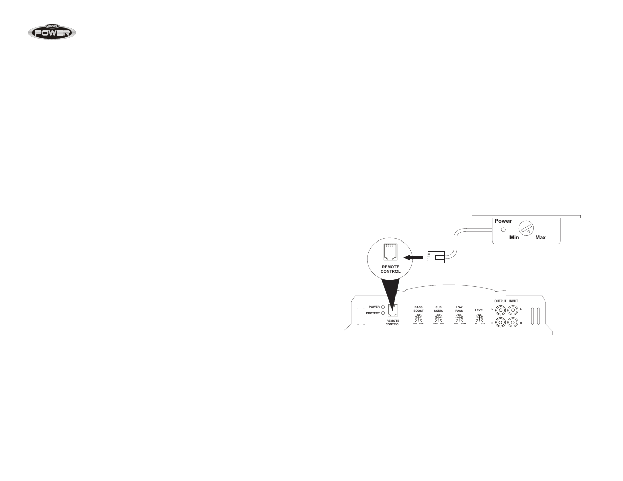 Testeo, Control de nivel de entrada remoto, Amplificadores power | Reconecte la batería, Verifique el cableado de energía, Verifique las conexiones del altavoz | Jensen POWER 900 User Manual | Page 27 / 48