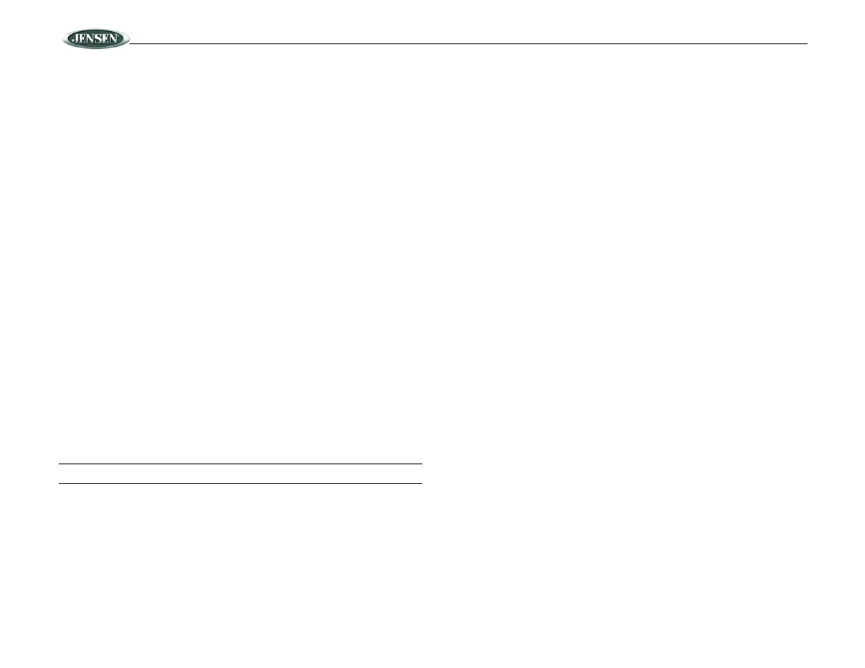 Vr182 | Jensen VR182 User Manual | Page 8 / 16