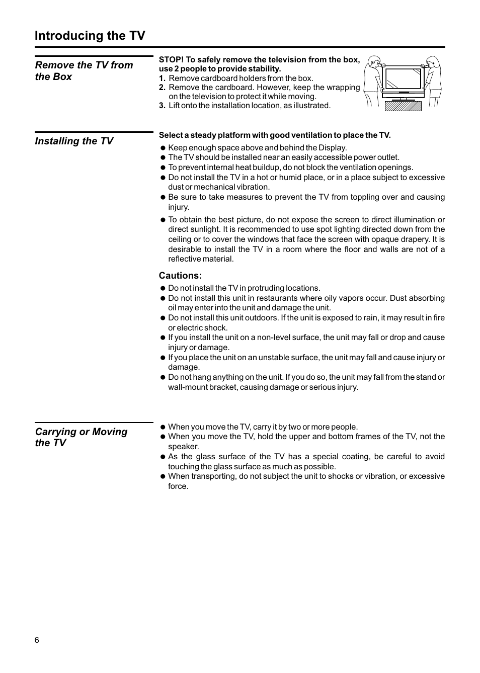 Introducing the tv | Jensen JE1907DC User Manual | Page 7 / 40