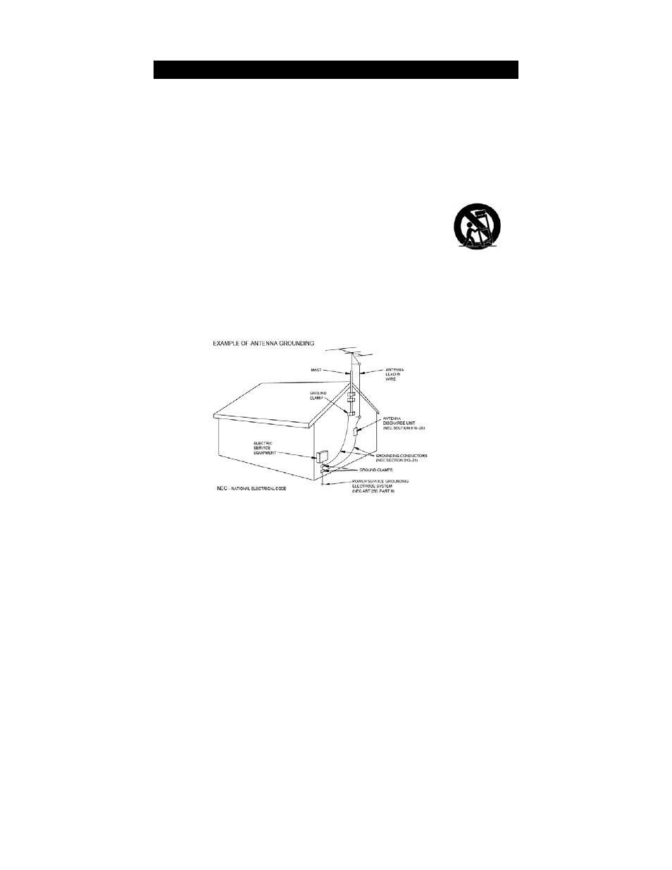 Important safety instructions | Jensen JDTV-750 User Manual | Page 3 / 19