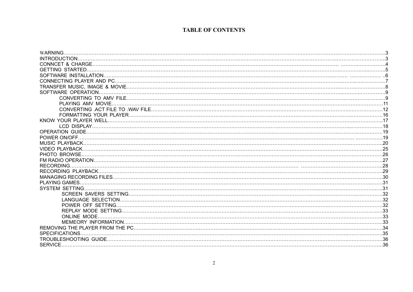 Jensen SMPV-1GBS User Manual | Page 3 / 37