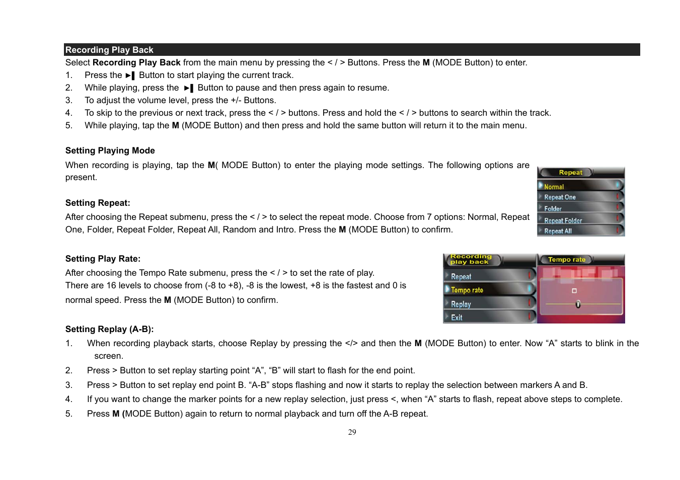 Jensen SMPV-1GBS User Manual | Page 30 / 37