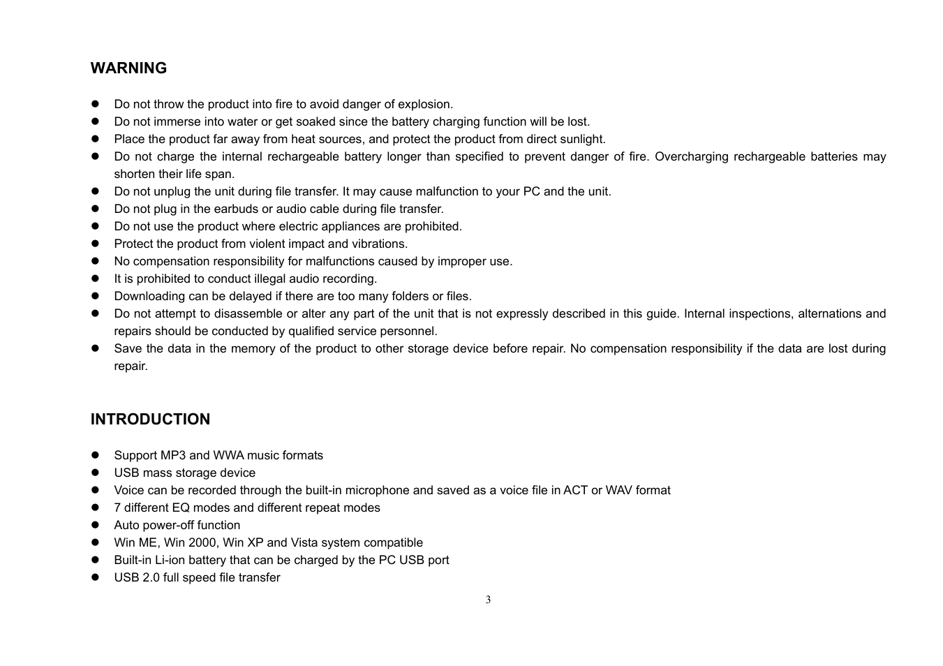 Jensen SMPV-1GBS User Manual | Page 4 / 37