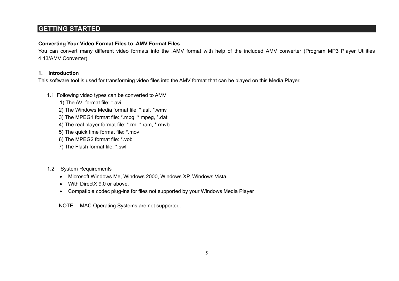 Jensen SMPV-1GBS User Manual | Page 6 / 37