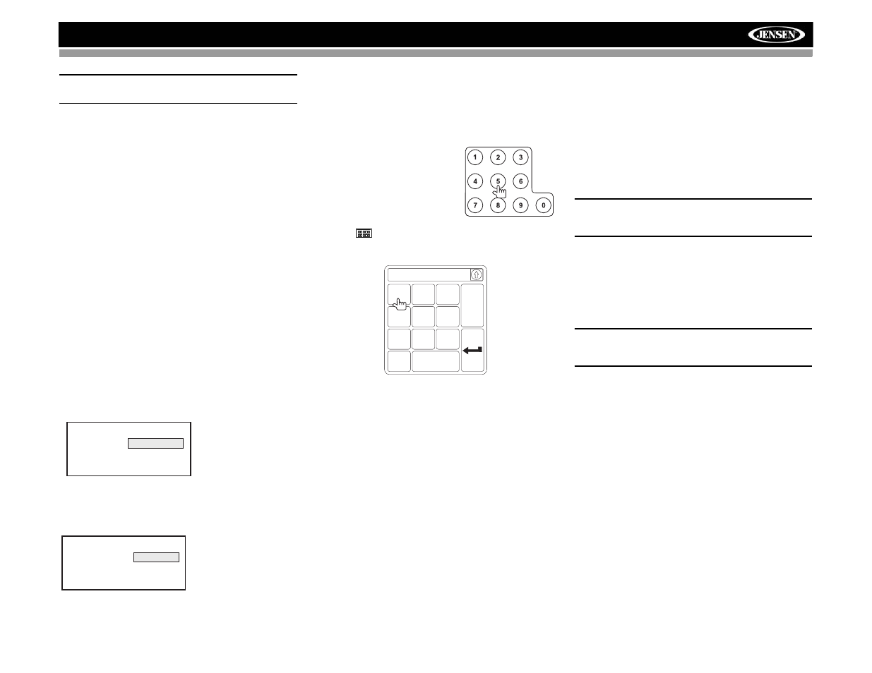 Vm9313 | Jensen VM9313 User Manual | Page 22 / 106