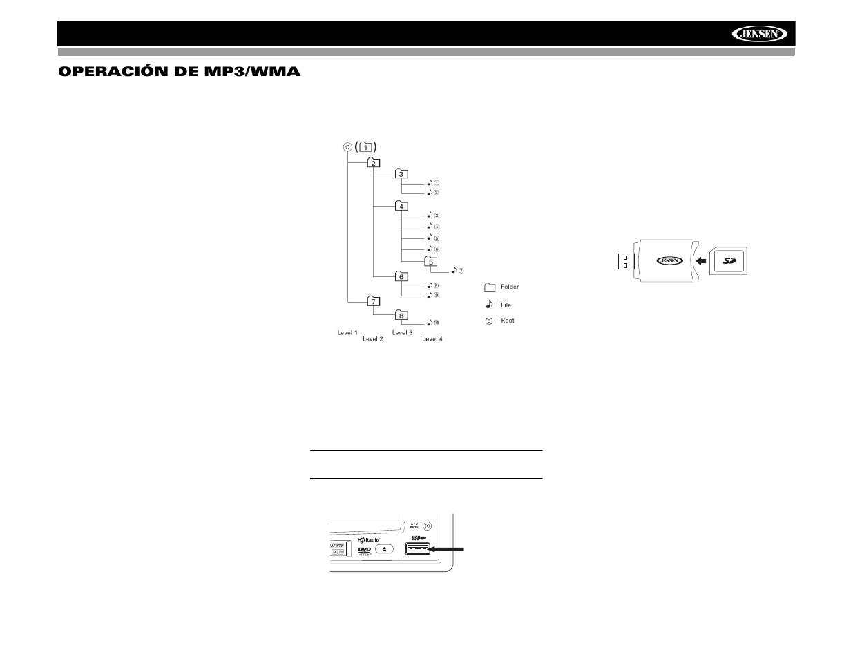 Jensen VM9313 User Manual | Page 58 / 106