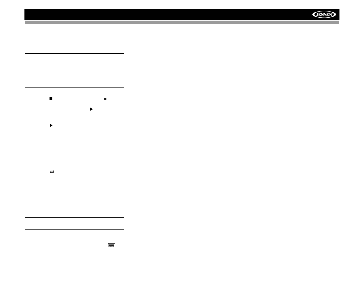 Vm9313 | Jensen VM9313 User Manual | Page 60 / 106
