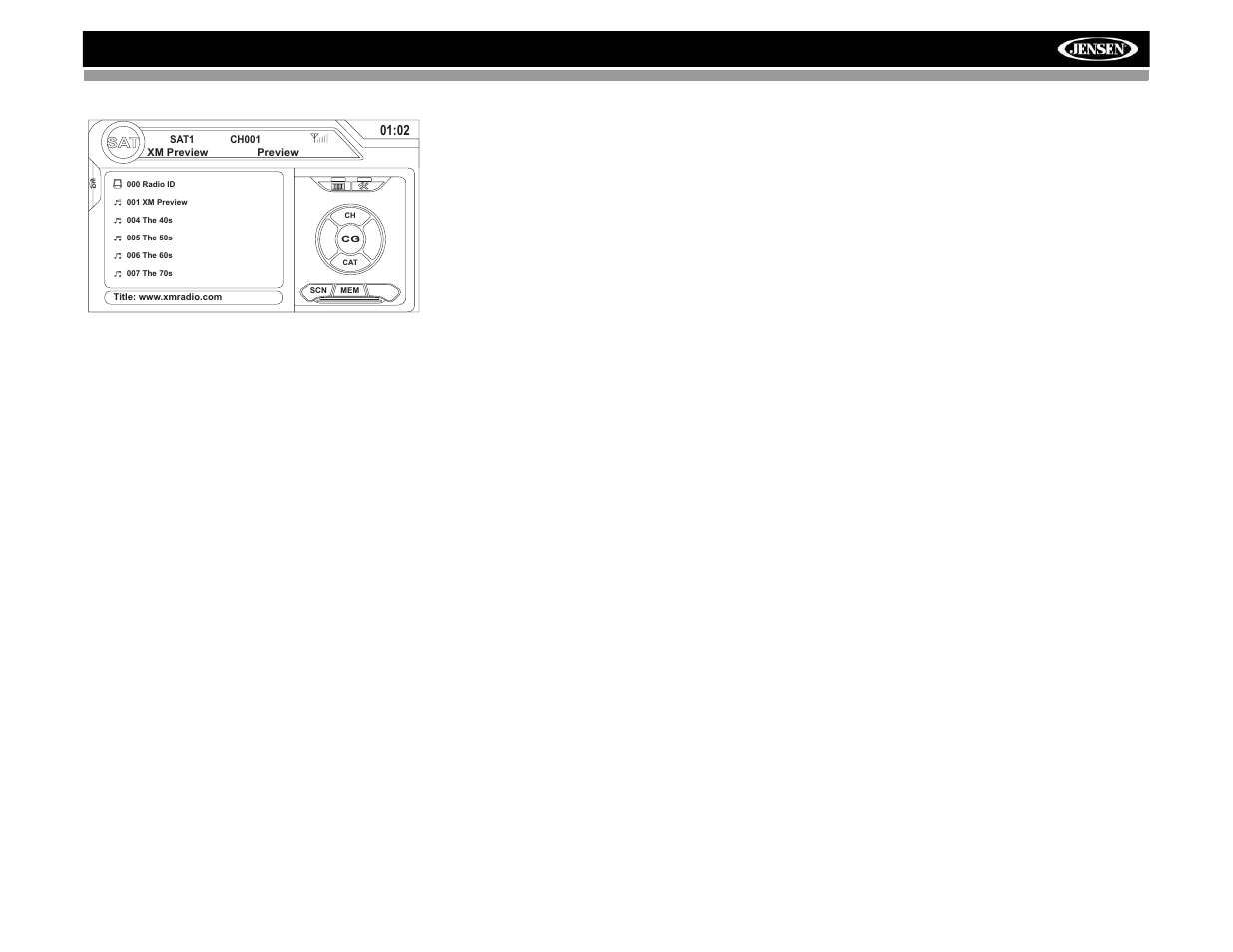 Vm9313 | Jensen VM9313 User Manual | Page 84 / 106