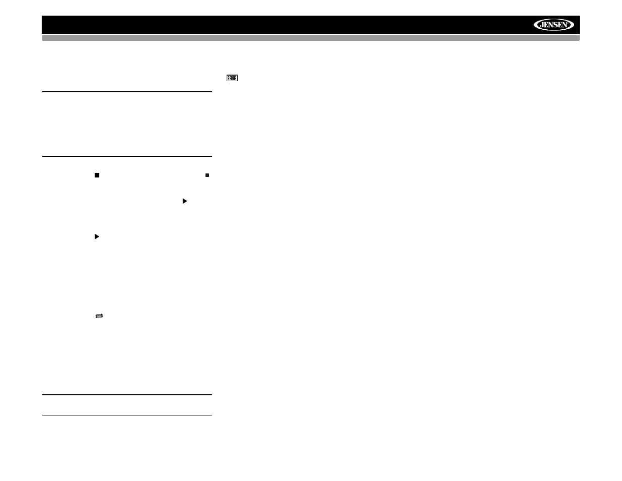 Vm9313 | Jensen VM9313 User Manual | Page 92 / 106