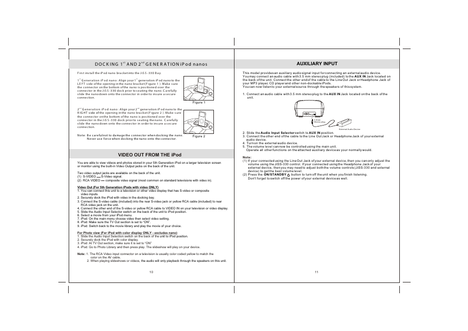 Jensen JiSS-330 User Manual | Page 7 / 9