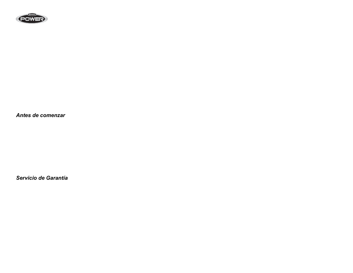 Jensen POWER 5500 User Manual | Page 15 / 42