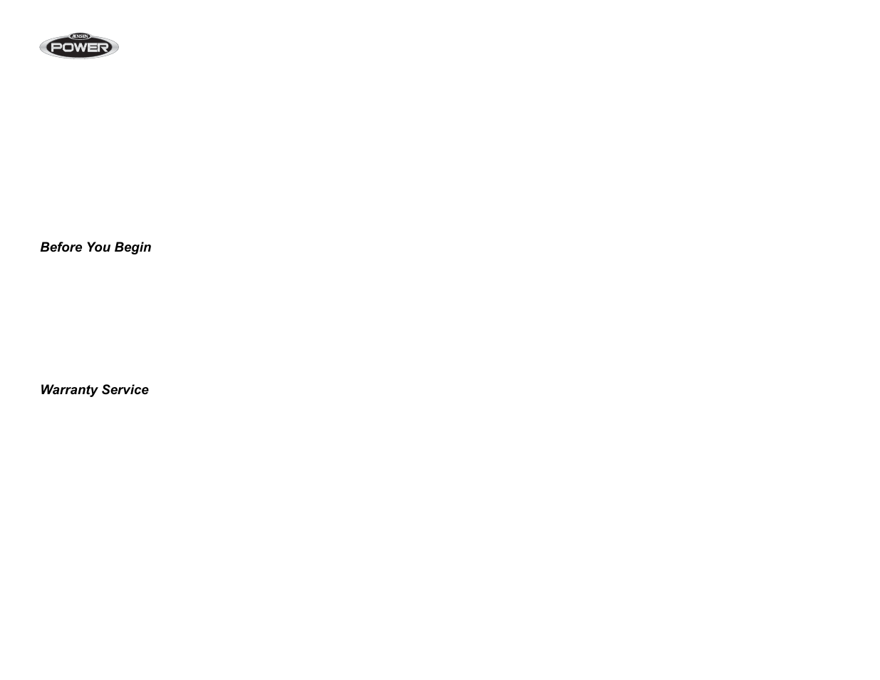 Jensen POWER 5500 User Manual | Page 3 / 42