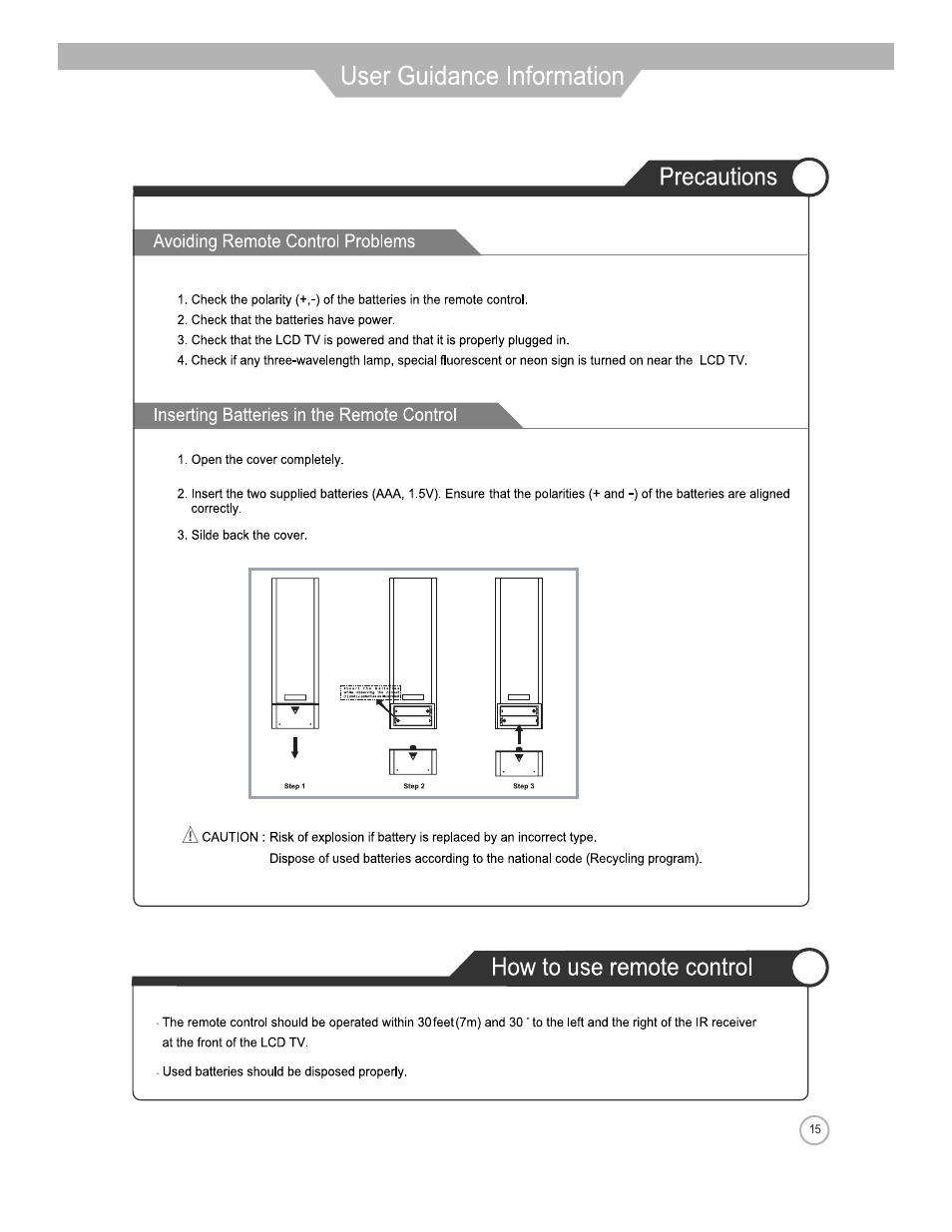 Jensen JE2608 User Manual | Page 15 / 37