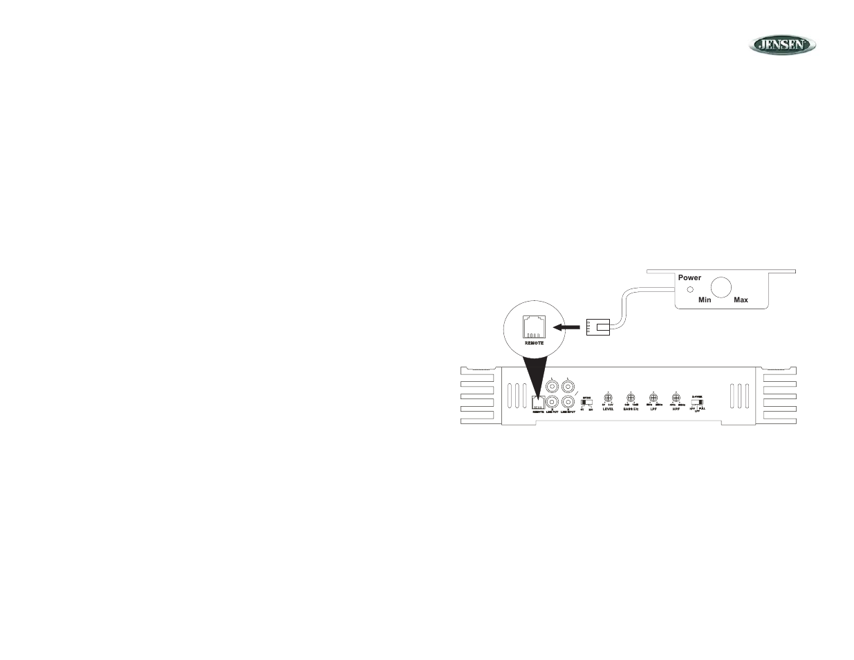 Testing, Remote input level control, Powerplus amplifiers | Reconnect battery, Test power wiring, Test speaker connections | Jensen POWERPLUS 420 User Manual | Page 12 / 14