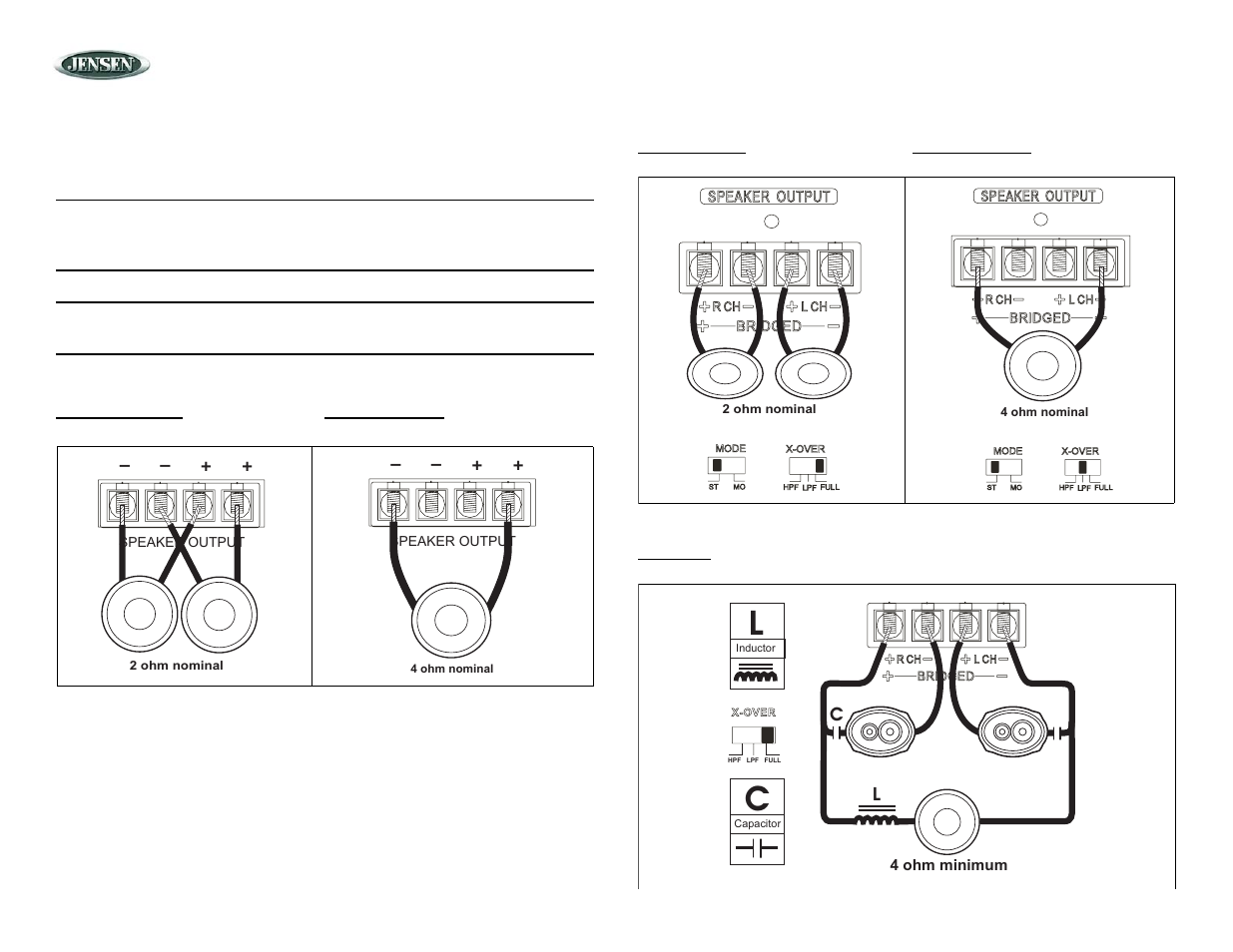 Jensen POWERPLUS 420 User Manual | Page 7 / 14