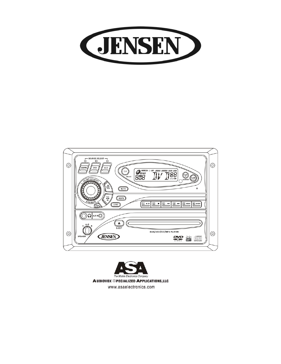 Jensen AWM950 User Manual | 14 pages