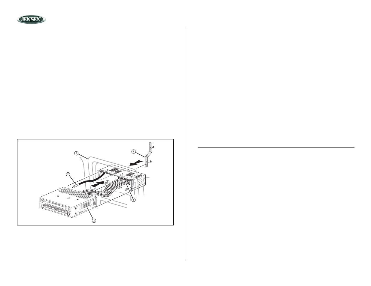 Jensen Mobile Multimedia AM/FM/DVD Receiver VM9510 User Manual | Page 6 / 45