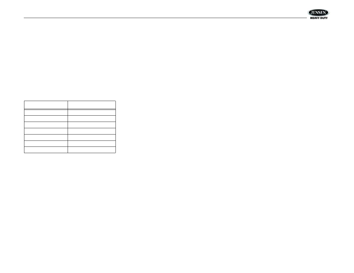 Jhd1120 | Jensen JHD1120 User Manual | Page 11 / 14