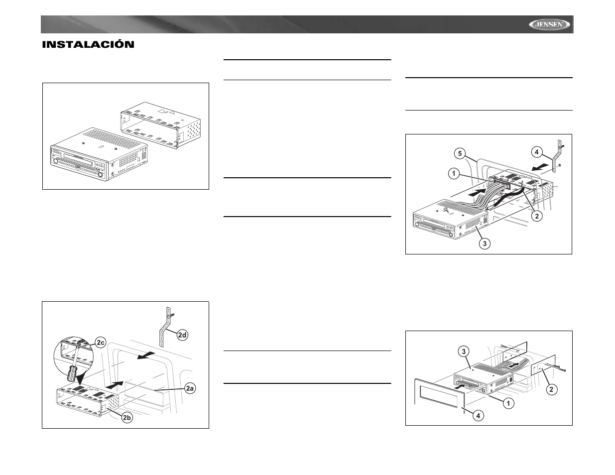 Jensen VM9411 User Manual | Page 45 / 110