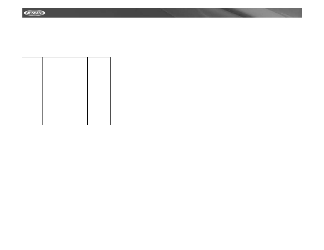 Vm9411 | Jensen VM9411 User Manual | Page 54 / 110