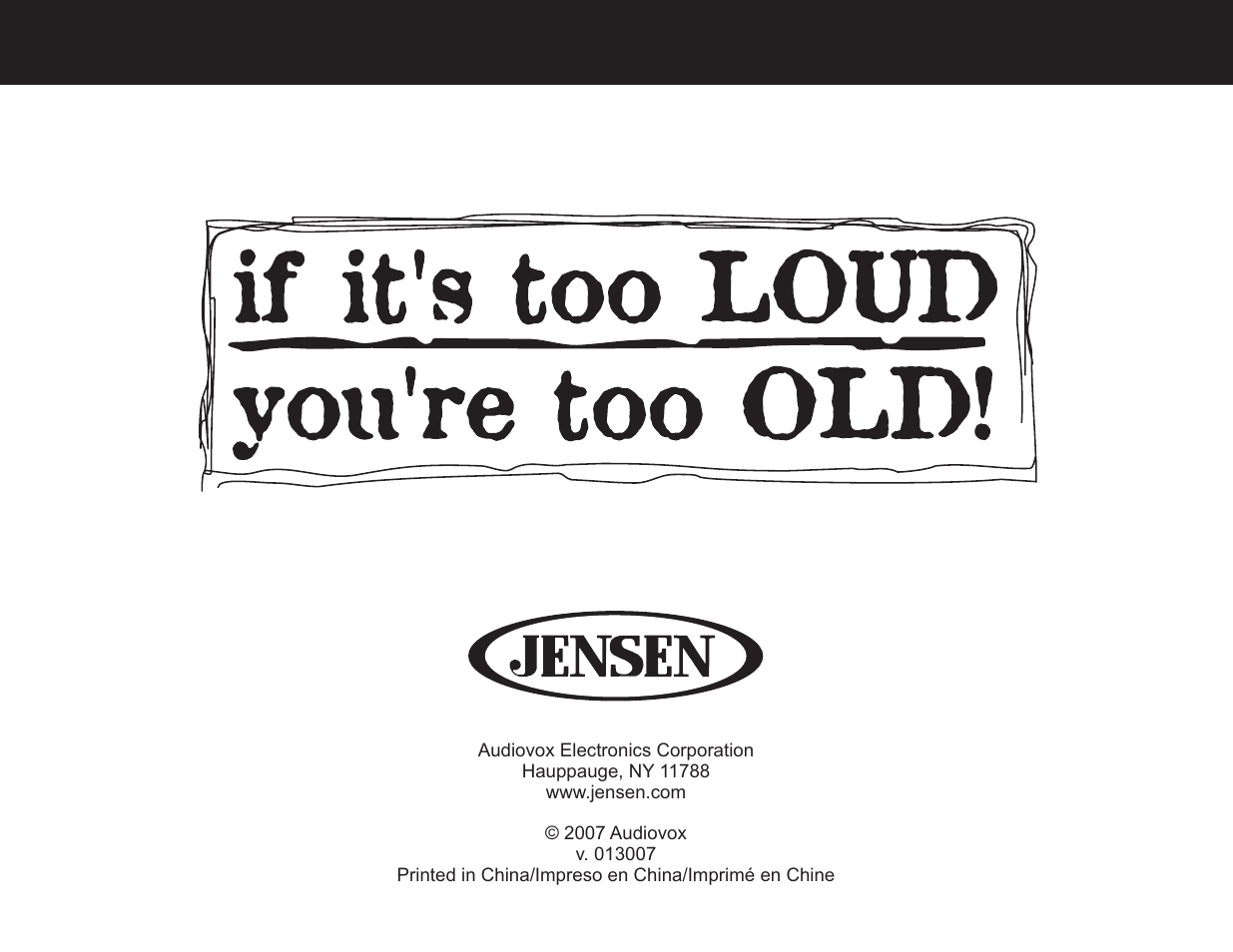 Jensen PowerPlus 525 User Manual | Page 22 / 22