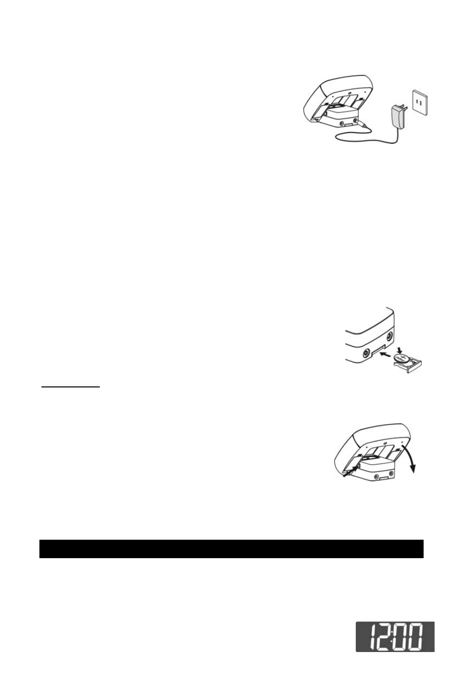 Setting the current time | Jensen JiMS-182 User Manual | Page 5 / 14