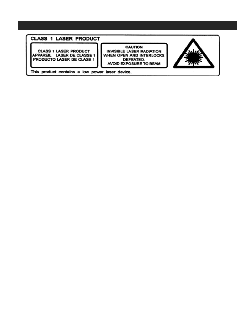 Caution | Jensen JMC-326 User Manual | Page 4 / 16