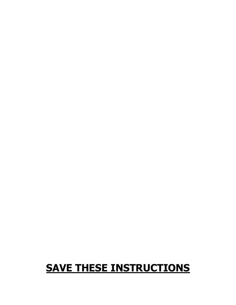 Save these instructions | Jensen Hello Kitty KT2024A User Manual | Page 3 / 12