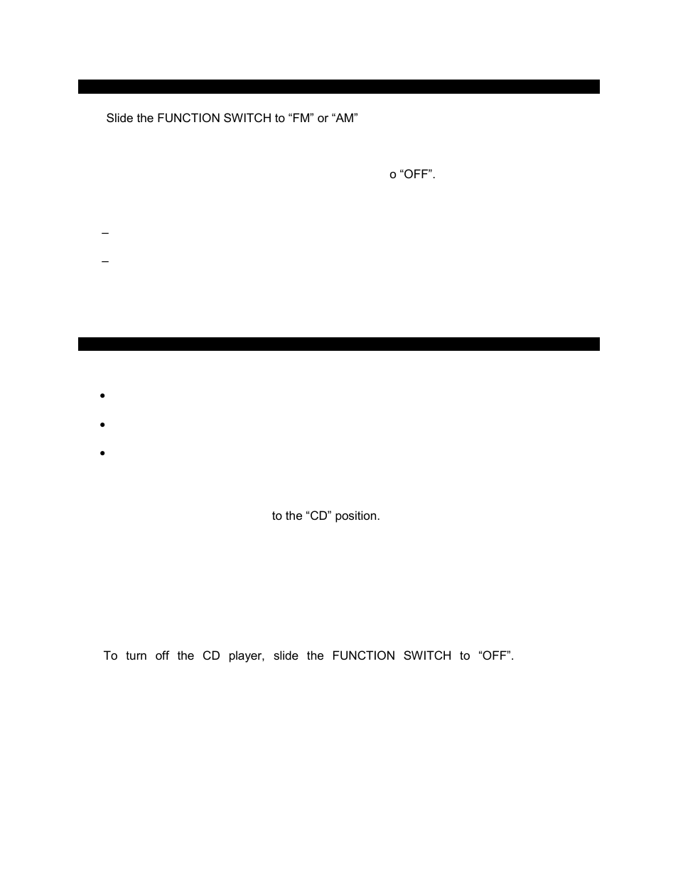 Jensen Hello Kitty KT2024A User Manual | Page 8 / 12