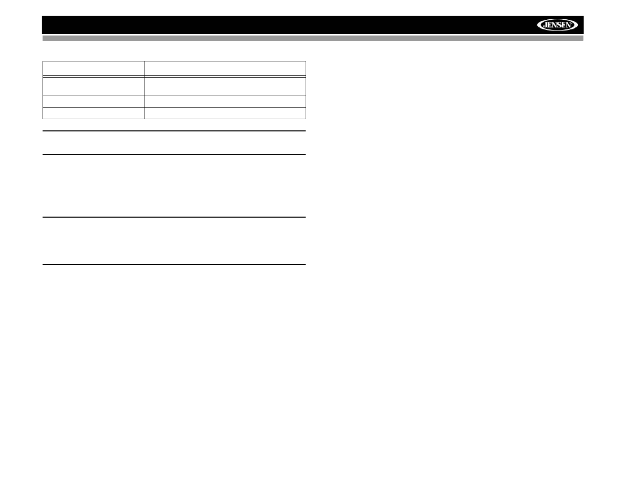 Hd5313 | Jensen HD5313IR User Manual | Page 11 / 62