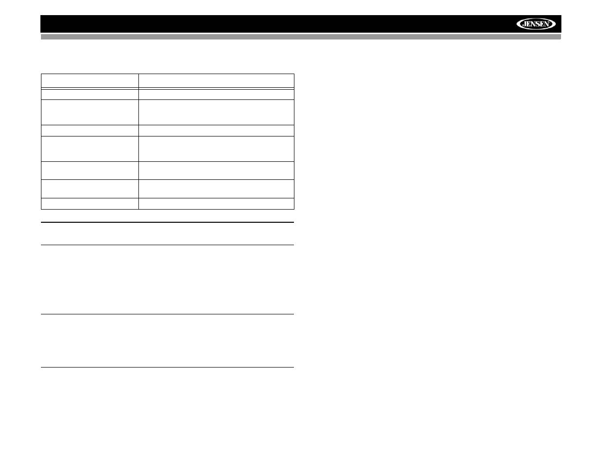 Hd5313 | Jensen HD5313IR User Manual | Page 29 / 62