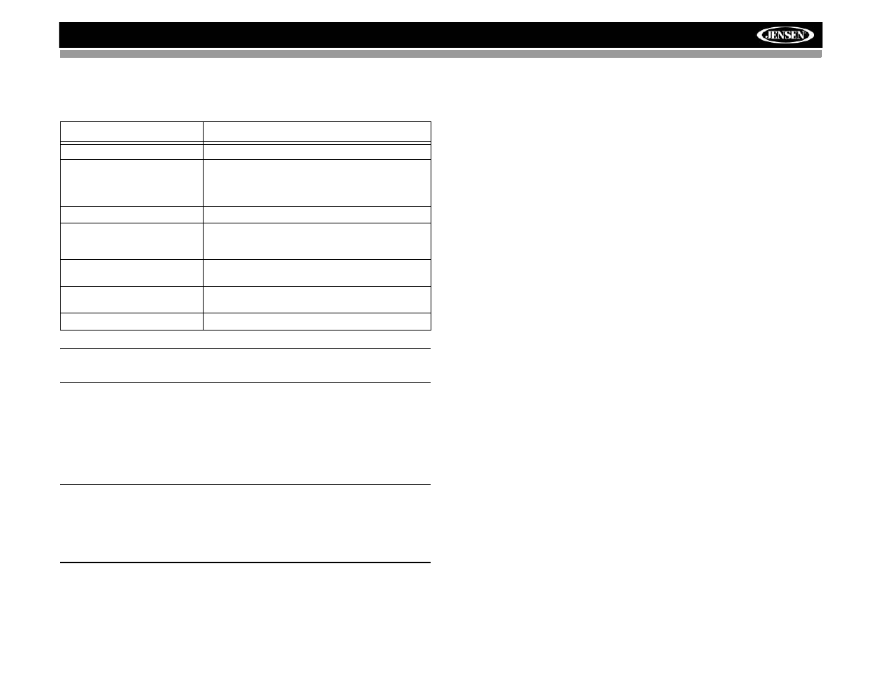 Hd5313 | Jensen HD5313IR User Manual | Page 47 / 62