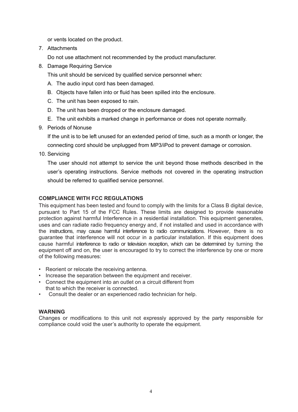 Jensen SMPS-225 User Manual | Page 5 / 16