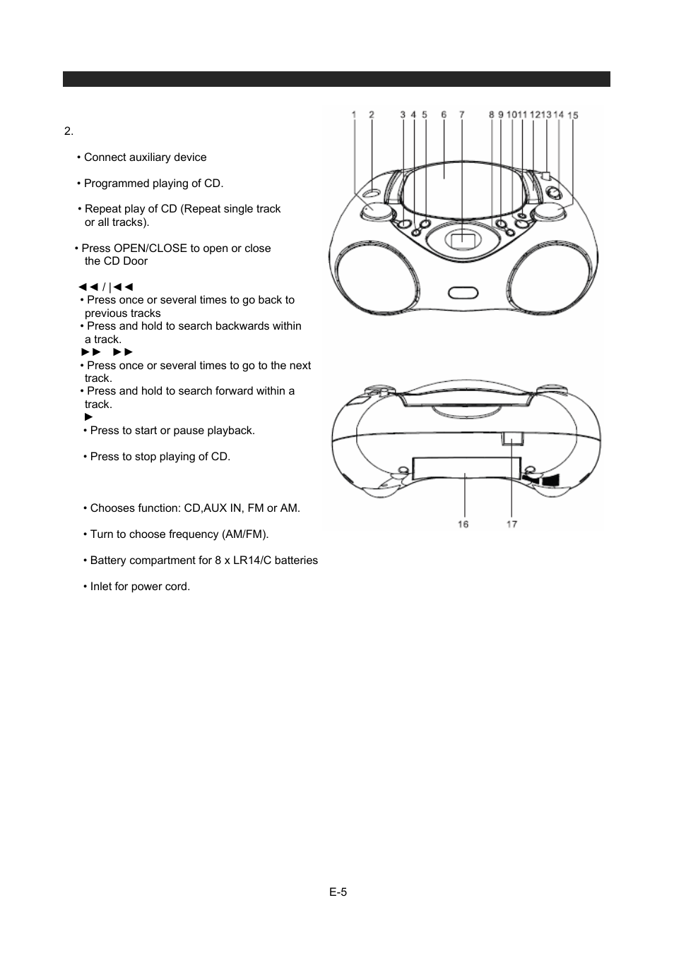 Jensen CD-480 User Manual | Page 6 / 11