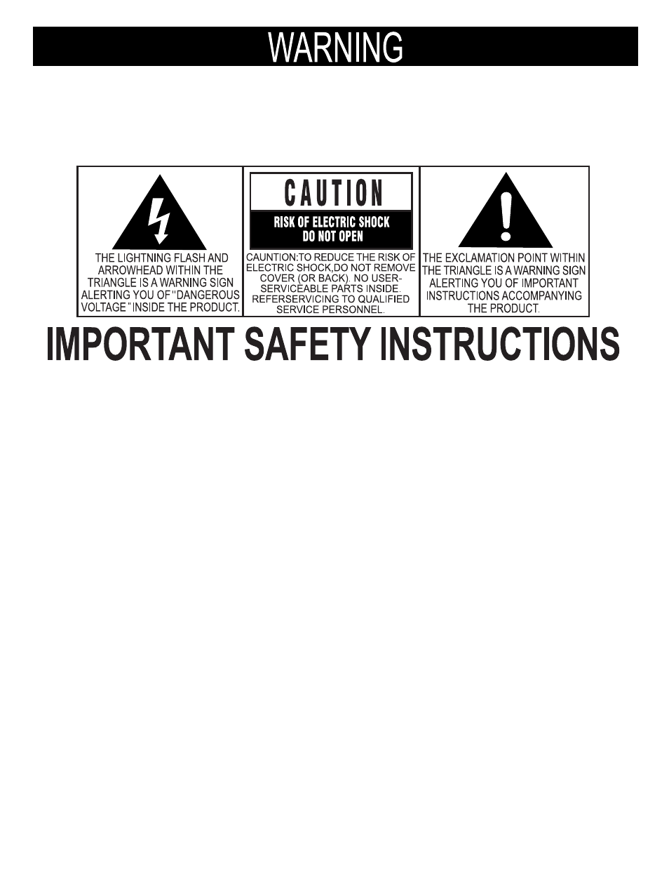 Jensen JCR-255 User Manual | Page 3 / 14