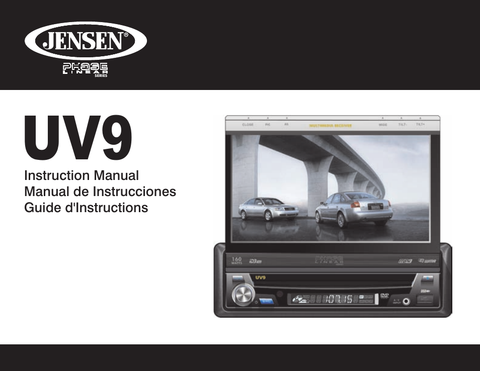 Jensen UV9 User Manual | 84 pages