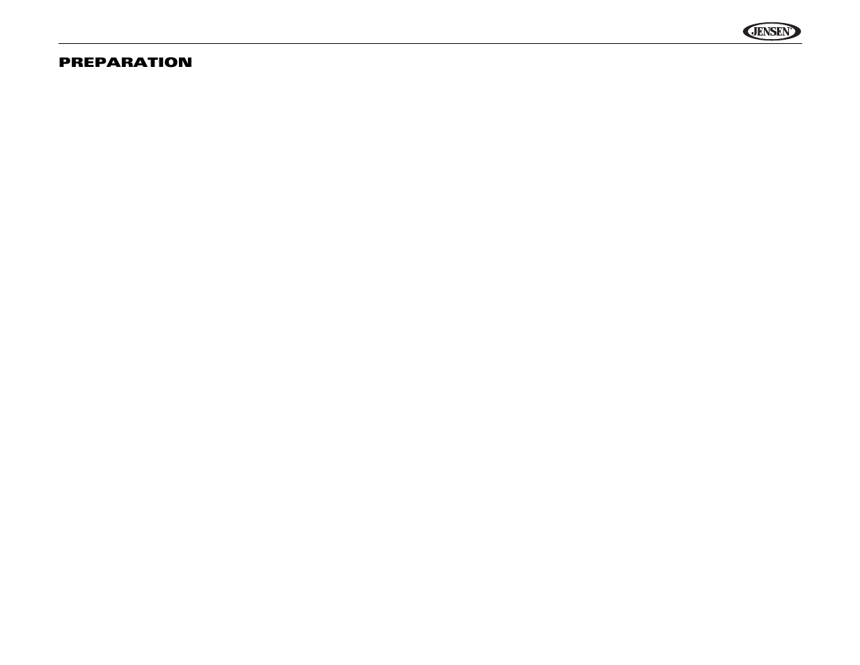 Uv9 preparation | Jensen UV9 User Manual | Page 55 / 84