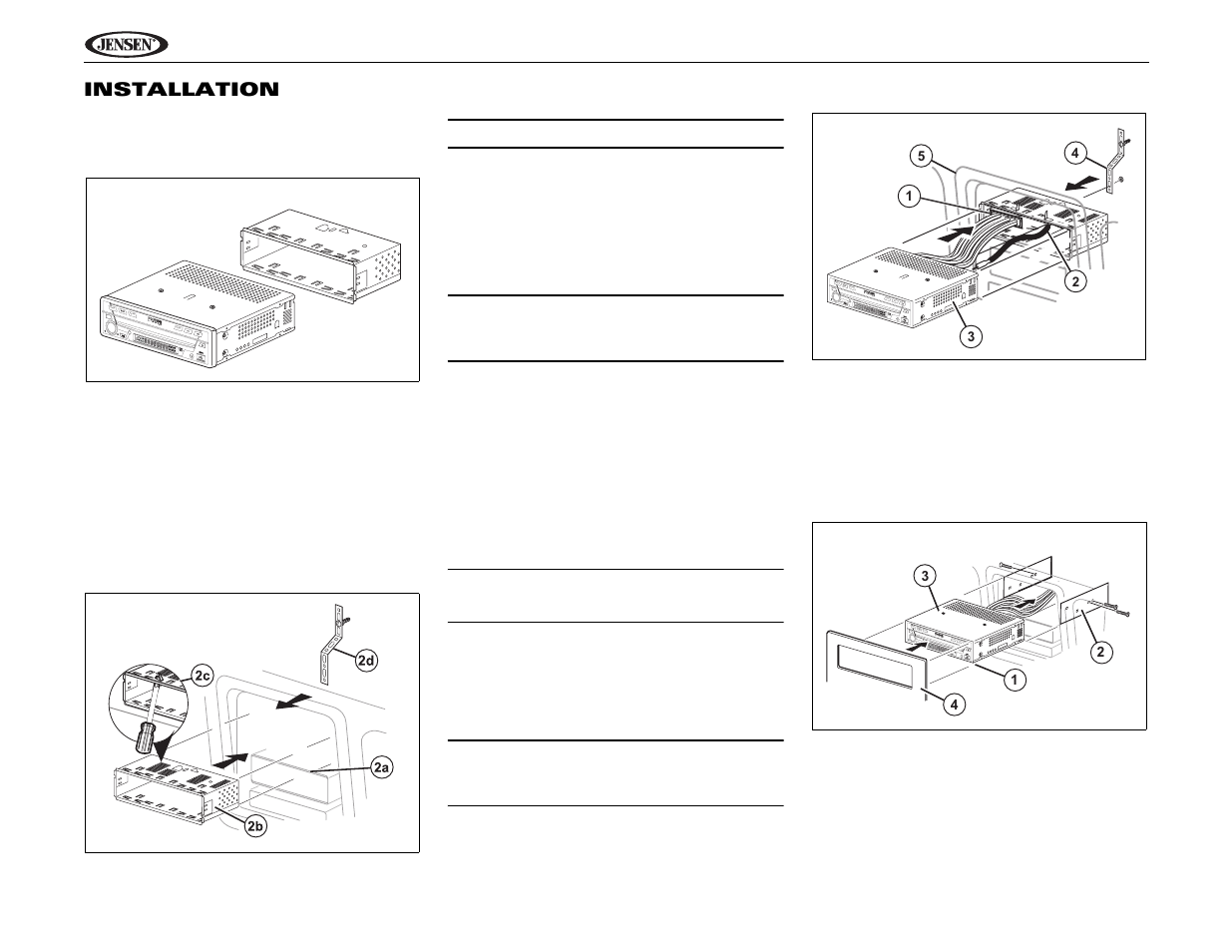 Jensen UV9 User Manual | Page 8 / 84