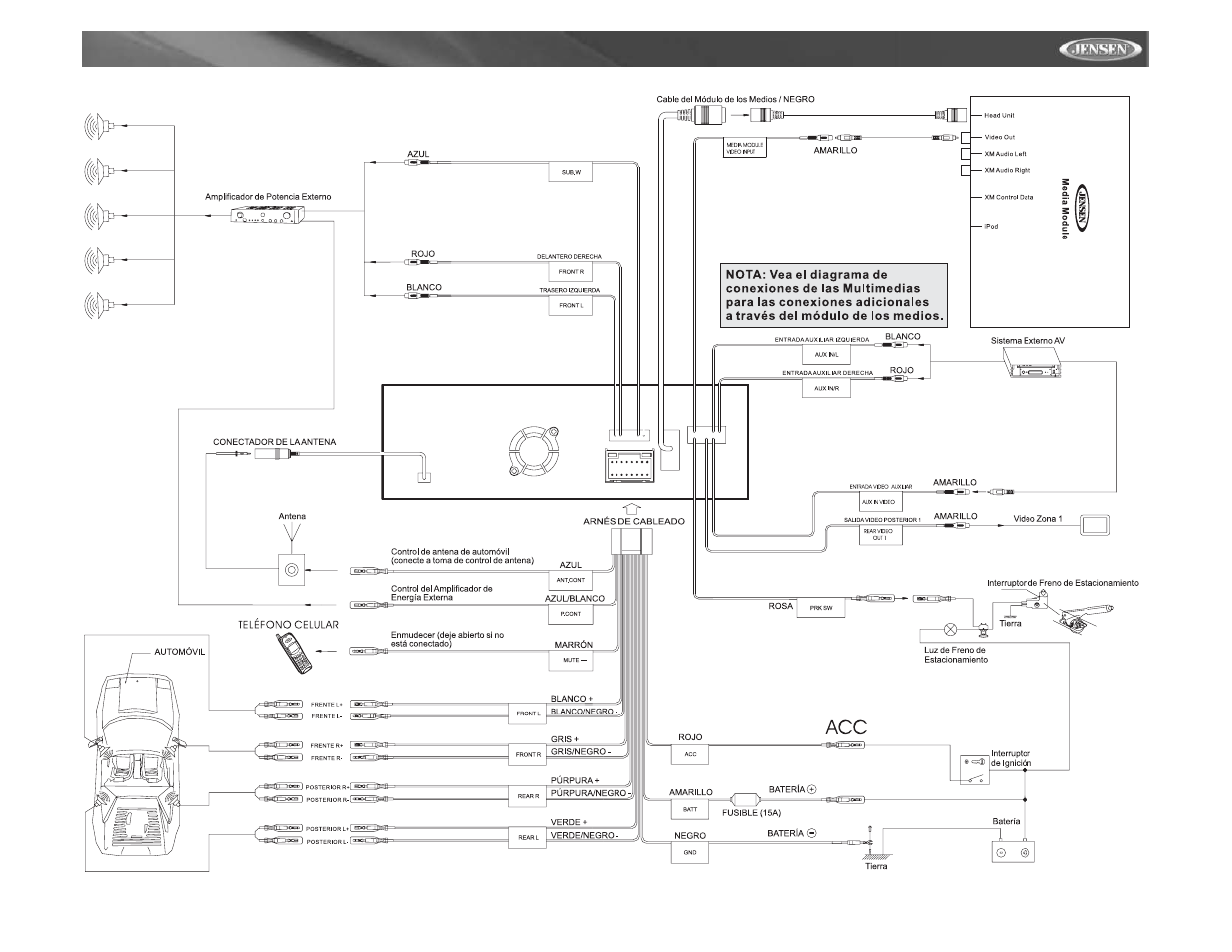 Vm9311 | Jensen Mobile Multimedia AM/FM/DVD Receiver VM9311 User Manual | Page 37 / 90