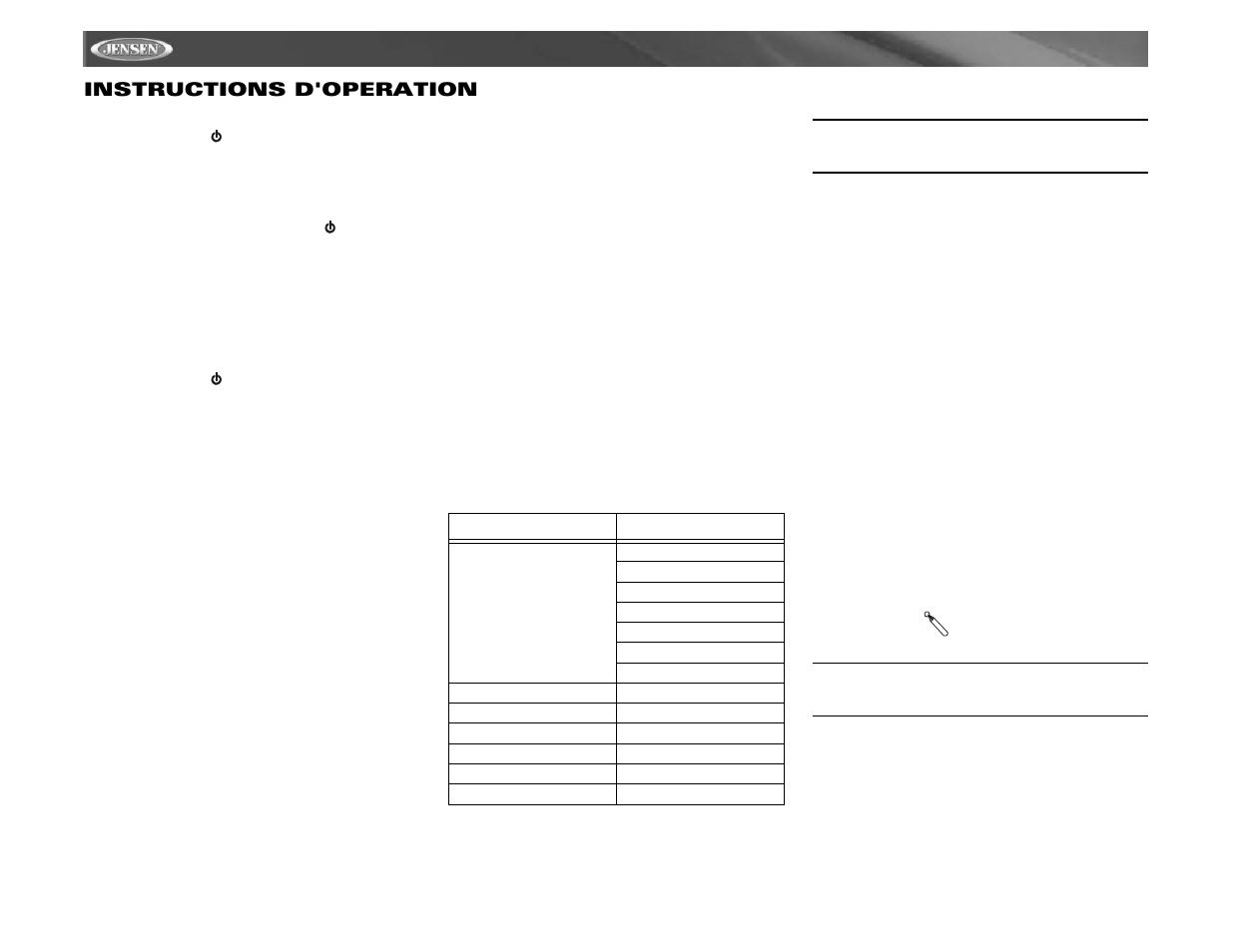 Vm9311 instructions d'operation | Jensen Mobile Multimedia AM/FM/DVD Receiver VM9311 User Manual | Page 74 / 90