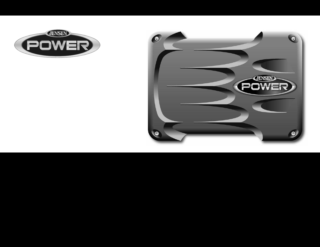 Jensen POWER JPA1000D User Manual | 21 pages
