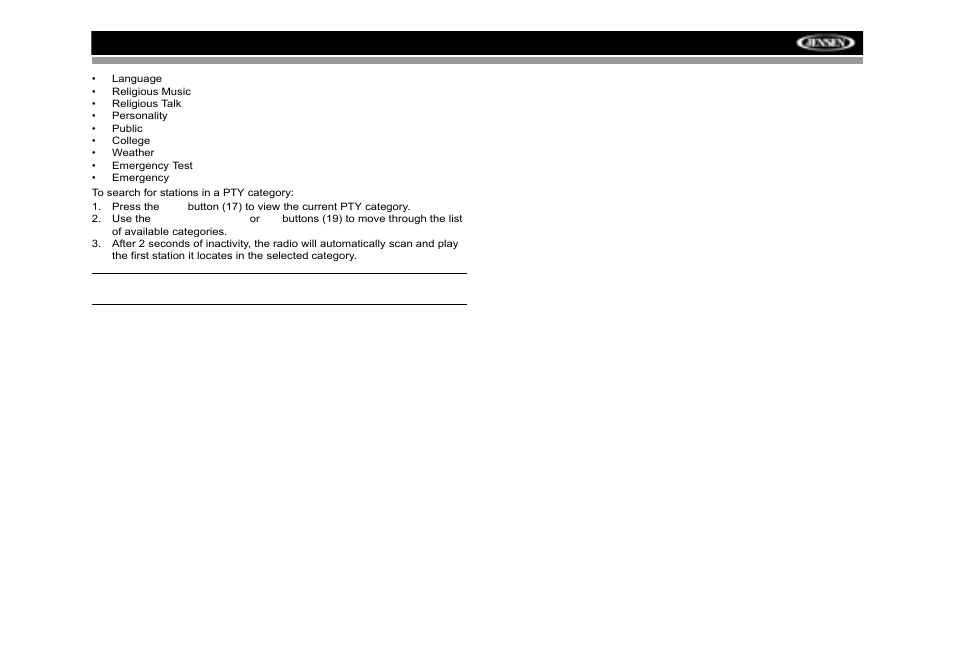 Jensen MP6512i User Manual | Page 15 / 30