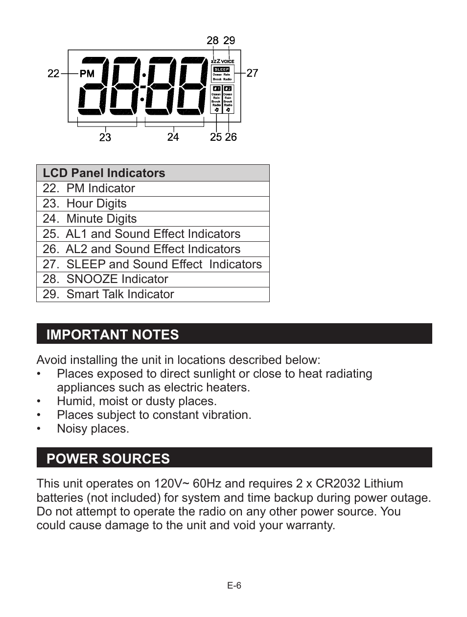 Jensen Smart Talk JCR-290 User Manual | Page 7 / 25
