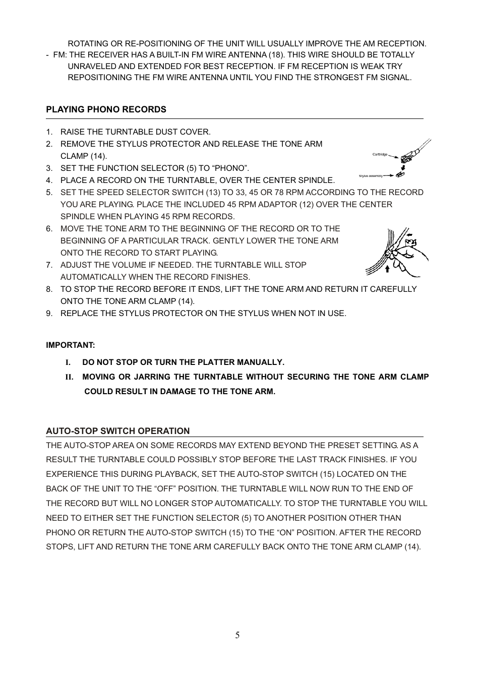 Jensen Studehaker SB6052 User Manual | Page 6 / 9