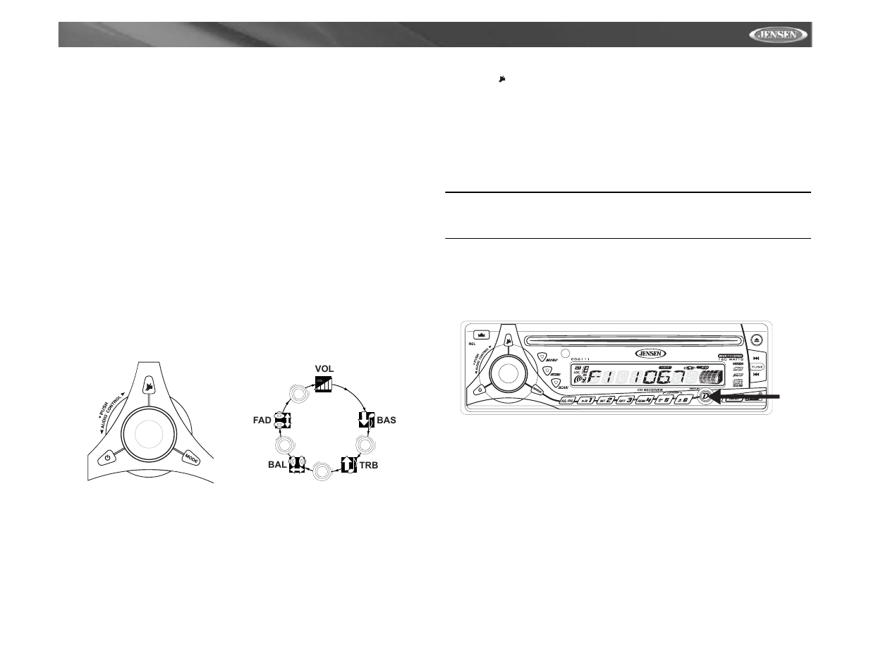 Jensen CD6111 User Manual | Page 33 / 40