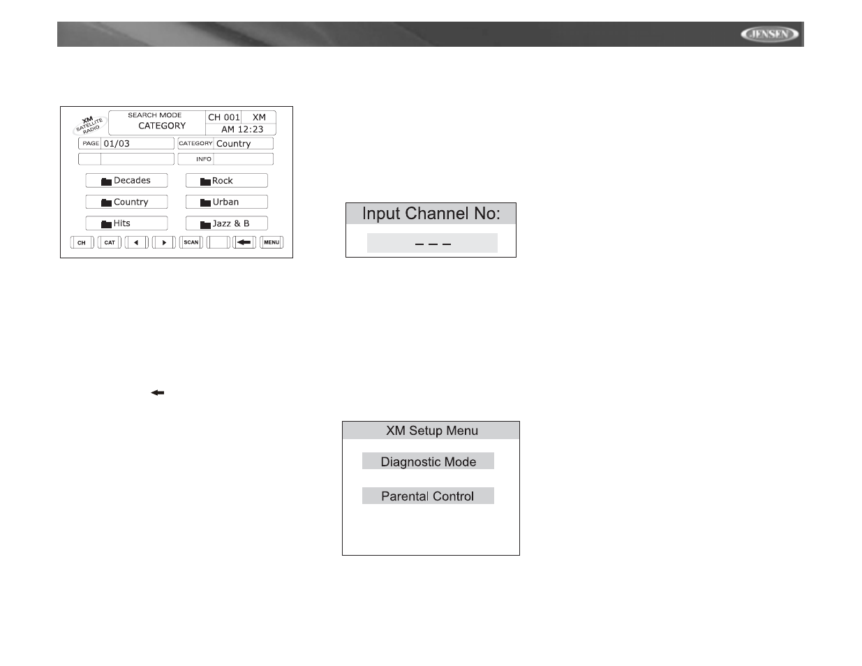 Vm9311ts | Jensen vm9311ts User Manual | Page 21 / 96