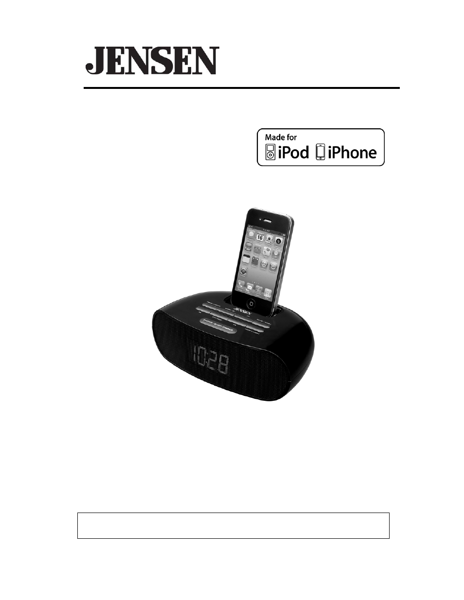Jensen JIMS-70I User Manual | 16 pages
