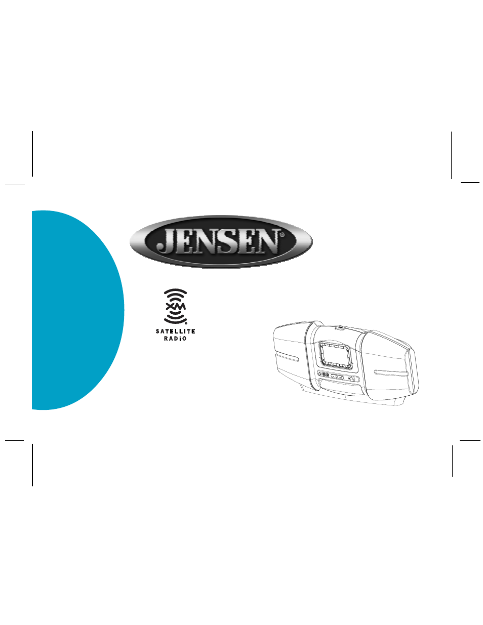 Jensen JXM900B User Manual | 16 pages